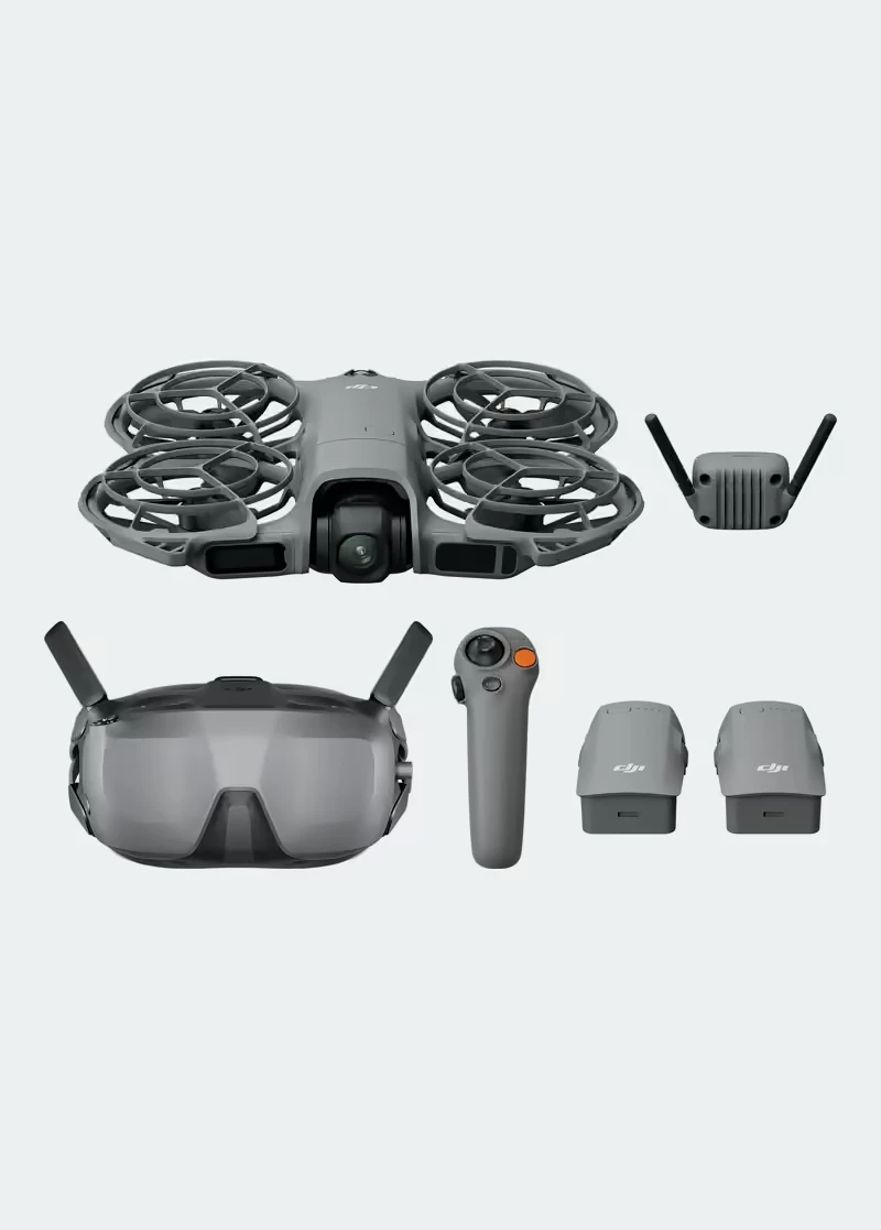 Drone FPV DJI de Creatix Studio avec casque, radiocommande et batteries
